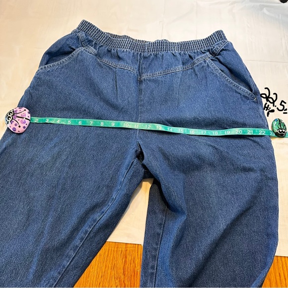 Lord Isaacs Elastic Waist Lounge Pants Stretchy Capris Knee Plus Size 18 - Picture 12 of 16